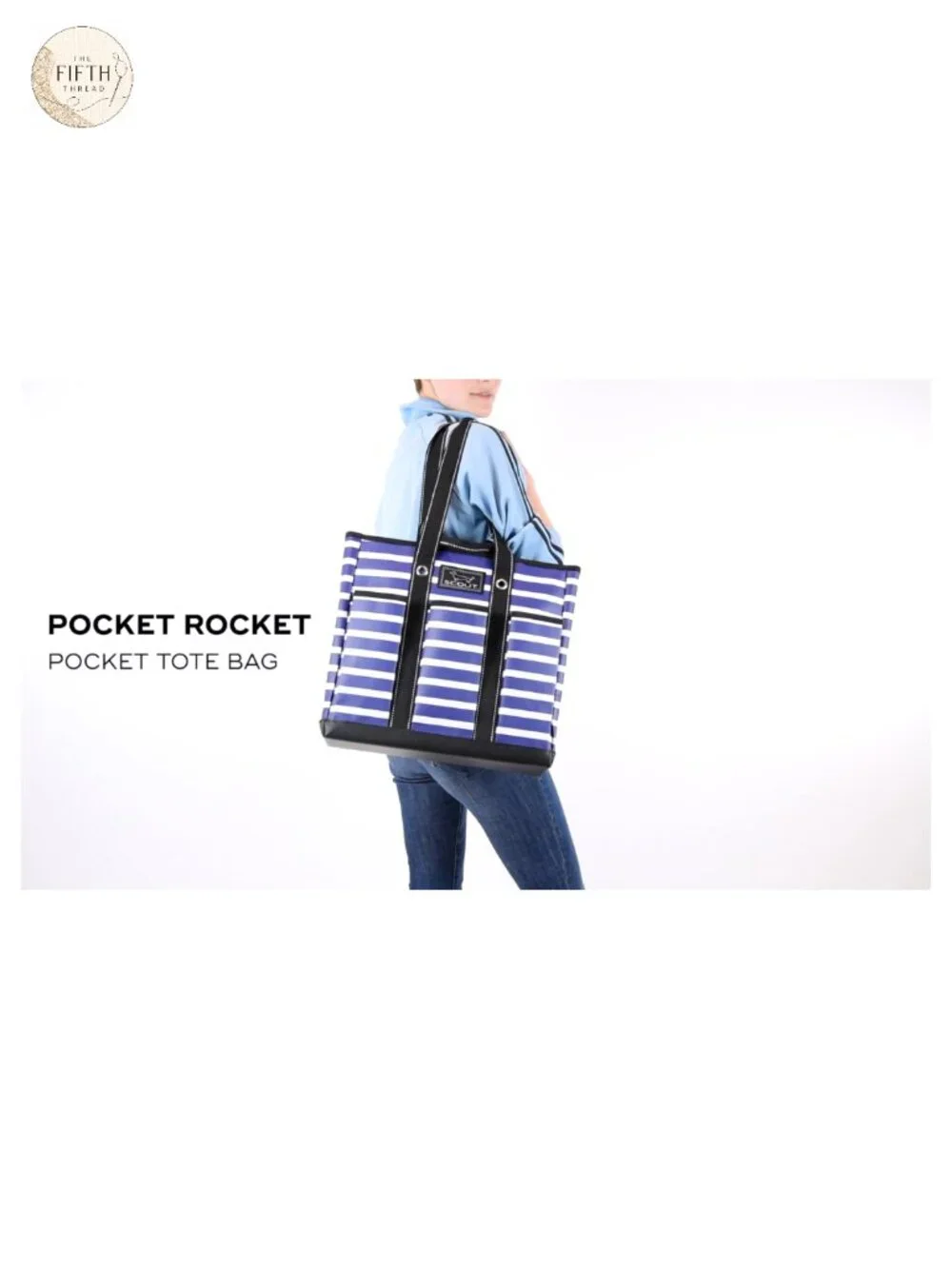 Scout Travel Tote Bag 7 Pockets Water Resistant Laptop Lunch Work Bag